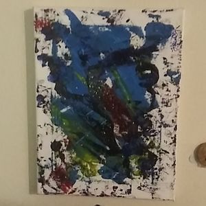 Mini Abstract Oil Painting